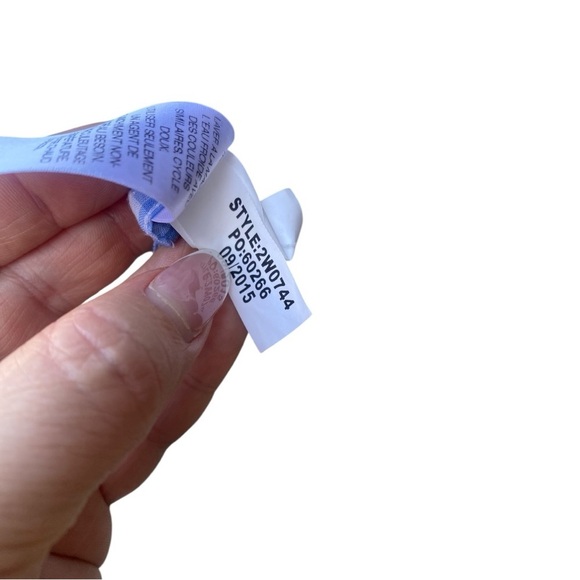 Vineyard Vines Blue Gingham Check Shirt Button Front Long Sleeve I Size: 8 - Picture 9 of 9